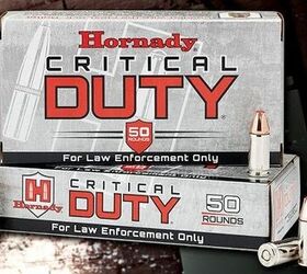 NEW Hornady Law Enforcement: TAP, Sub-X & Critical Duty Ammo Selections ...