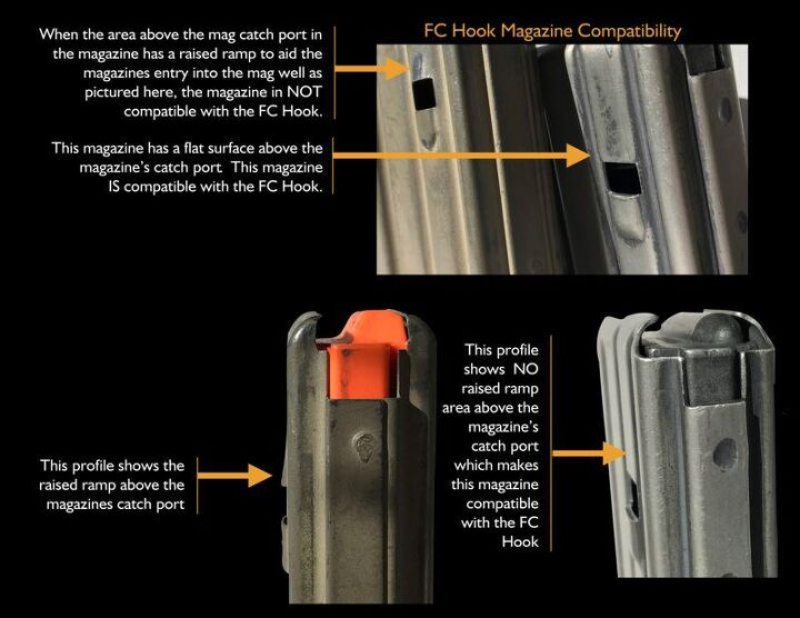torque precision fc hook california compliant ar 15 magazine catch