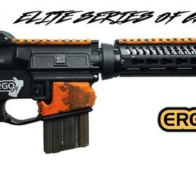 ERGO's Elite Series of Camouflage Over-Molded Grips, Rail Covers & Magwell Grips