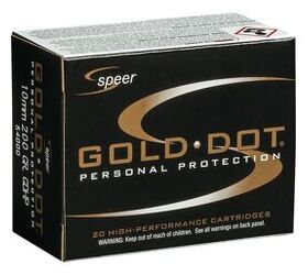 Speer's New 10mm Gold Dot Load