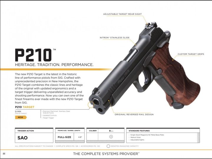 JUST OUT The Sig Sauer 2018 Catalog Featuring the P320 M17