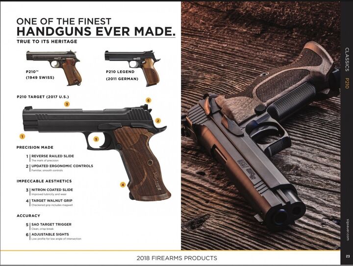 JUST OUT The Sig Sauer 2018 Catalog Featuring the P320 M17
