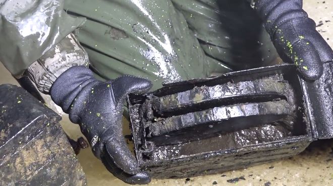 ww2 weapons extremely well preserved in a swamp