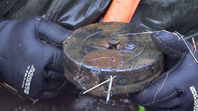 ww2 weapons extremely well preserved in a swamp