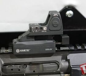 [SHOT 2018] Kinetic Development Group's SIDELOK for RMR and Versatile Spotting Scope Mount