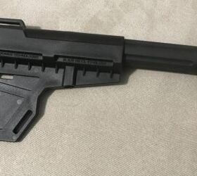 The KAK brace is a lower profile but the thin butt is not comfortable for rifles with greater recoil.