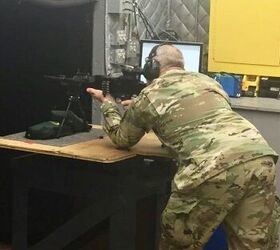 PEO Soldier CO Visits Textron, Test Fires Cased Telescoped Light Machine Gun