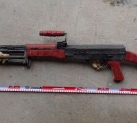 Chinese Type 81 LMGs Found with Amphetamine Filled Packets in Mosul
