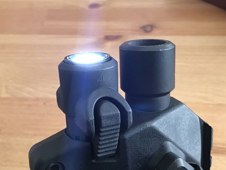 CAA Micro Roni OLIGHT Flashlight 900 Lumen Upgrade | thefirearmblog.com