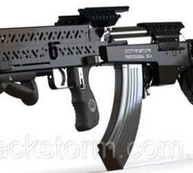 Ukrainian Black Storm BS-4 Bullpup Conversion Kit for AK Rifles