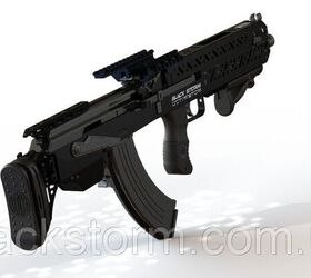 Ukrainian Black Storm BS-4 Bullpup Conversion Kit for AK Rifles (3)