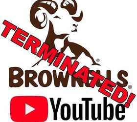 BREAKING:  Brownells YouTube Channel TERMINATED