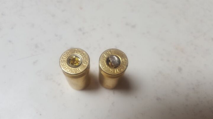 Two most common errors: the first is upside down, second jammed in sideways. I use a hand de-primer, but passing them through the resizing die will work. Small chance the primer might pop off; be ready