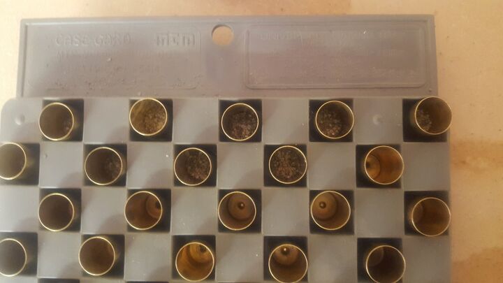 Visually inspect the loads for an overfilled case