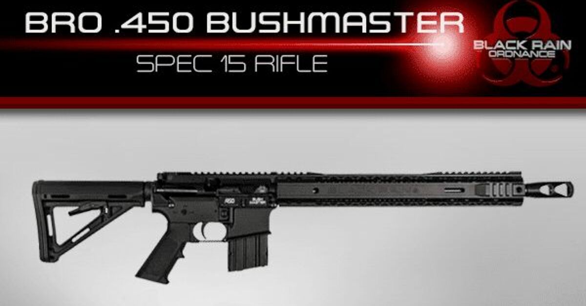 15 Inch Bro NEW THUMPER: Black Rain Ordnance BRO Spec-15 .450 Bushmaster ...