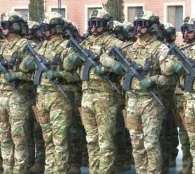 azeri army day parade reveals aztex rifle x95 purchase