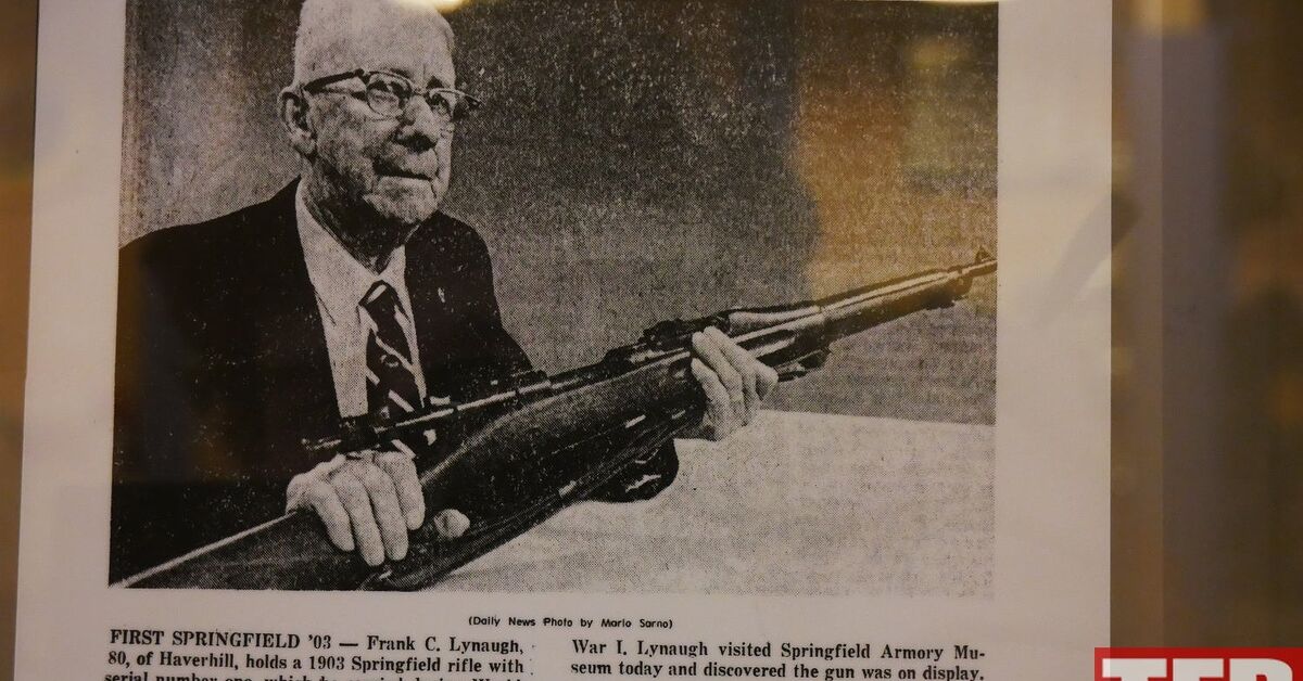 The First Springfield (As in M1903, Serial Number One) | thefirearmblog.com