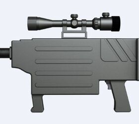 CG rendering of China's Laser Assault Rifle