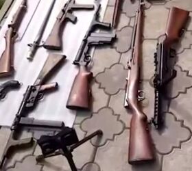 Large Cache of Rare Historical Firearms Seized in Russia