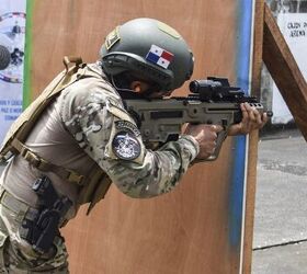 Panama Commandos using Tavor X95s at Fuerza Comando 2017