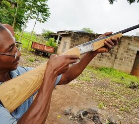 Local firearm fabrication in Nigeria.