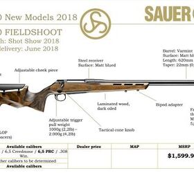 SAUER Introduces New Rifles in its SAUER 100 Line | thefirearmblog.com
