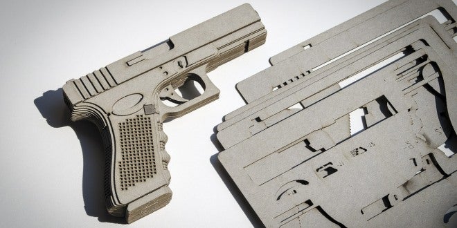 Rocky Gun G.17 Book: DIY Glock 17 Cardboard Replica | thefirearmblog.com
