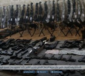 Impressive ISIS Weapons Cache Captured