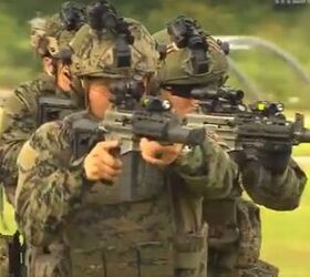 Korean Special Forces Upgraded Daewoo K1 and Night Vision