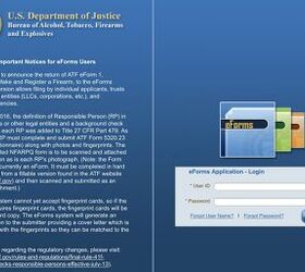 BREAKING: ATF NFA EForm System Is Back Online