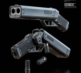 DX-12 'Punisher' – The double-barreled shotgun-pistol