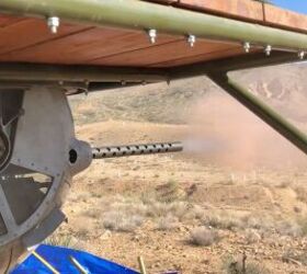 WW2 Bomber Ball Turret Comes to Life at Big Sandy Shoot