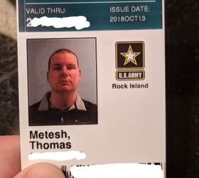 My visitor ID card