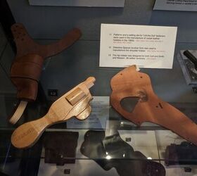 Wooden holster forms