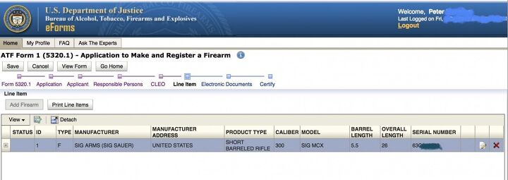 Nfa Paperwork TFB TUTORIAL: Using The ATF Eforms NFA Application System ...