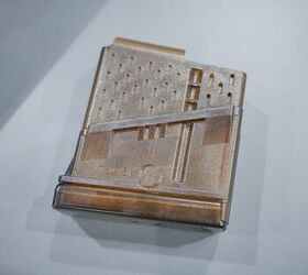 The 10 round magazine is translucent for ease of visibility and round count. Note the circular MKE crest at the base of the magazine -Miles V, Indo Defense 2018