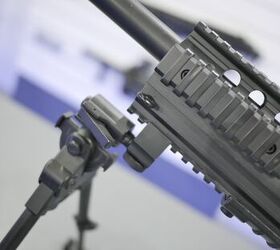 Bipod appears to be based on an Accuracy International/Versa Pod design but with the addition of being able to rotate forwards and backwords-Miles V, Indo Defense 2018