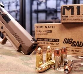 New SIG Sauer M17 9mm +P Ammunition Line