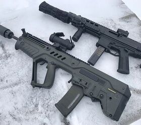 Suppressed IWI Tavor and B&T APC-9