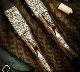 Westley Richard's Show off a Pair of their 12 gauge Modele de Luxe