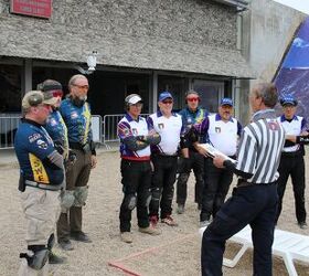 RO Briefing before stage. Picture from IPSC Rifle World Shoot Russia 2017, by author.