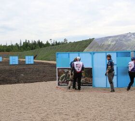 Walk-thru before stage. Picture from IPSC Rifle World Shoot Russia 2017, by author.