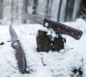knives forged from the barrels of the german leopard main battle tank
