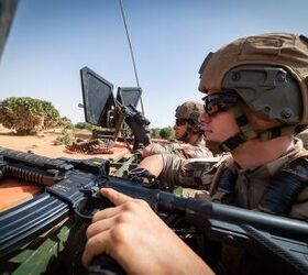 Heckler & Koch 416F deployed in Sahel, Africa