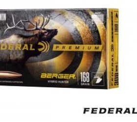 High Quality, Low Drag: NEW Federal Premium Berger Hybrid Hunter Loads