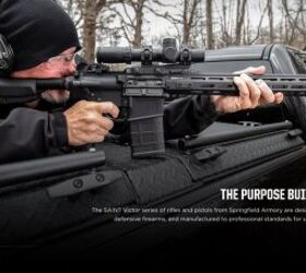 NEW BATTLE RIFLE: Springfield Armory Saint Victor AR-10 ...