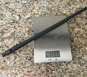 Factory Ruger 10/22 taper barrel weighs 1lbs 13.3oz.