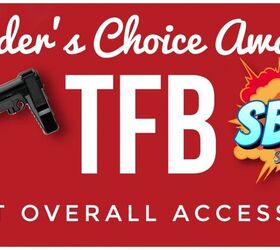 Reader's Choice BEST Overall Accessory: SB Tactical SBA3 Pistol Stabilizing Brace