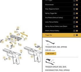 stock up sig sauer small parts shopper for mcx and p365