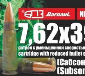 Brown Bear 7.62x39mm SUBSONIC Ammunition Now Available